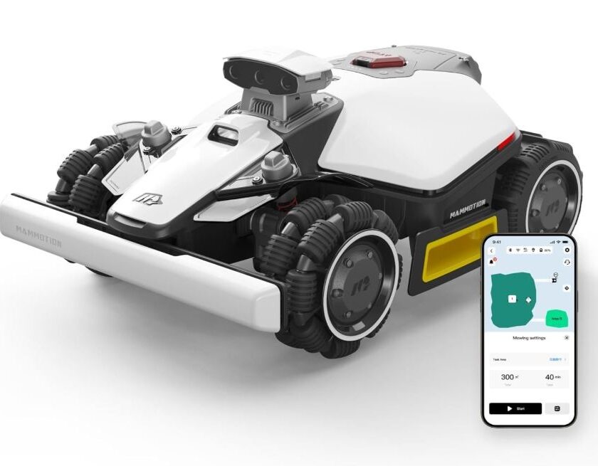 Promotion Mammotion Luba Mini 2 AWD 1000 à 1299 € : robot tondeuse sans fil pour jardins complexes et pentes 80 % promotion mammotion luba mini 2 awd 1000