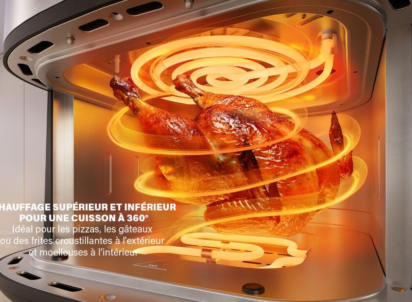 Promotion Princess Dual Heat Airfryer 8L à 49,99 € : le double chauffage pour cuisiner plus uniformément promotion princess dual heat airfryer 8l
