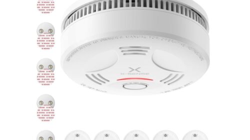 Promotion X‑Sense SD11 à 39,60 € : lot de 5 détecteurs de fumée 10 ans avec fixation magnétique