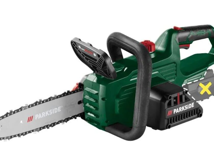 Tronçonneuse sans fil PARKSIDE PAKS 20-Li F5 à 44,99 € : un outil compact pour le bois de chauffage tronçonneuse sans fil parkside paks 20 li f5