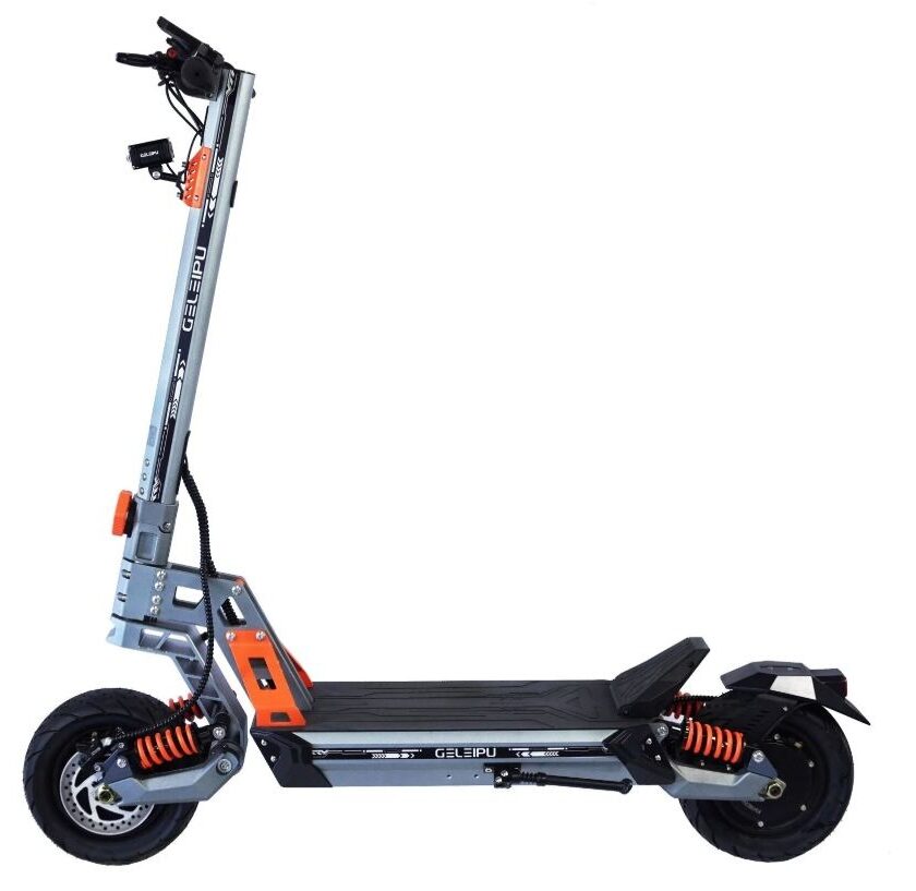 Trottinette électrique GELEIPU GTEVO en promotion à 1131,19 € : double moteur 1600 W pour sensations fortes trottinette électrique geleipu gtevo en promotion