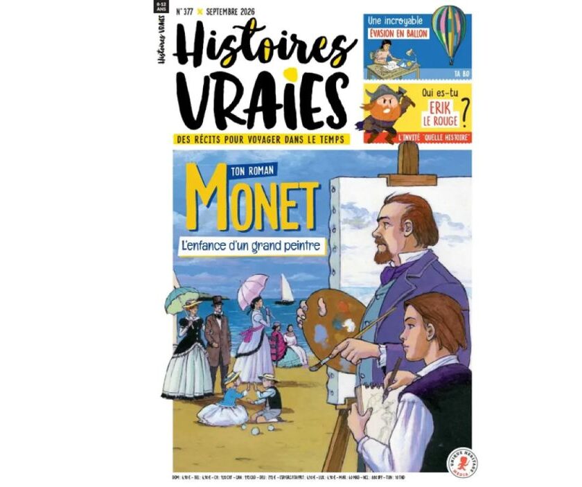 Abonnement au magazine Histoires Vraies pas cher (pour les 8-12 ans): 42€ (⚡️FLASH ) au lieu de 71€ abonnement au magazine histoires vraies pas cher