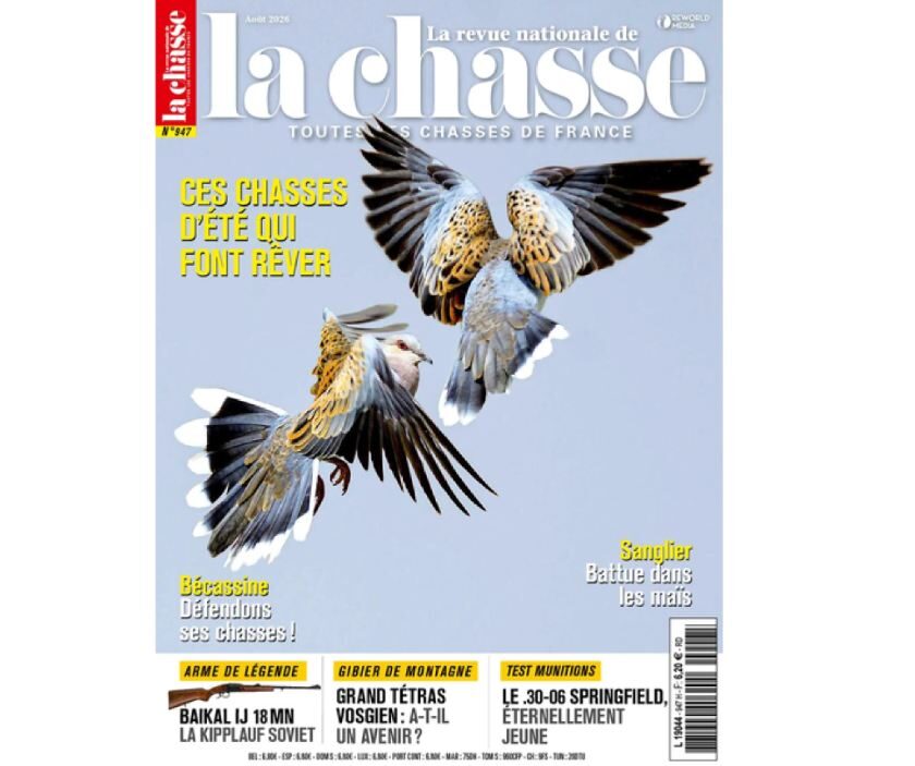 Abonnement la Revue Nationale de la Chasse pas cher : 42,90€ l’année (⚡️FLASH ) au lieu de 78€ abonnement la revue nationale de la chasse pas cher