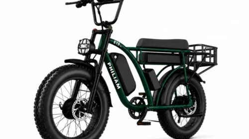 Vélo électrique pneus larges double moteur et batterie PHILIAM ET9 au meilleur prix de 1414€