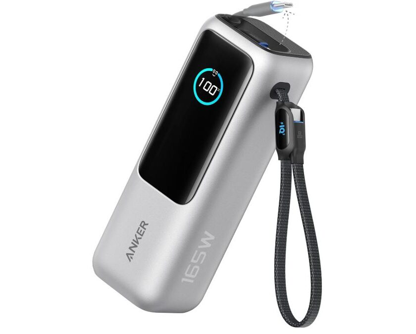 Batterie externe Anker 25 000 mAh 165 W à 79,99 € : promotion pour recharger un PC portable promotion anker 25 000 mah 165 w