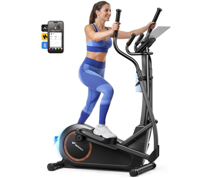 Bonne affaire fitness : le vélo elliptique connecté MERACH E33B3 passe à 299,99 € promotion merach e33b3