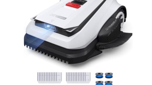 Robot tondeuse Goat A1600 LiDAR Pro à 849€ (Care Kit): 400 m²/h, pente 50% et charge 50 min