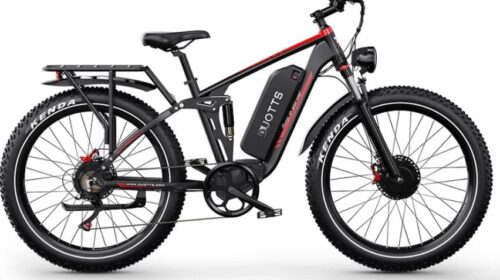 1079€ vélo électrique avec 2 moteurs de 750W DUOTTS S26 (50km/h, pneus larges..)