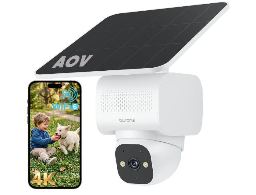 Promotion Blurams HelioCam Pro à 76,70 € : une caméra extérieure 4K solaire à prix réduit bon plan caméra blurams heliocam pro