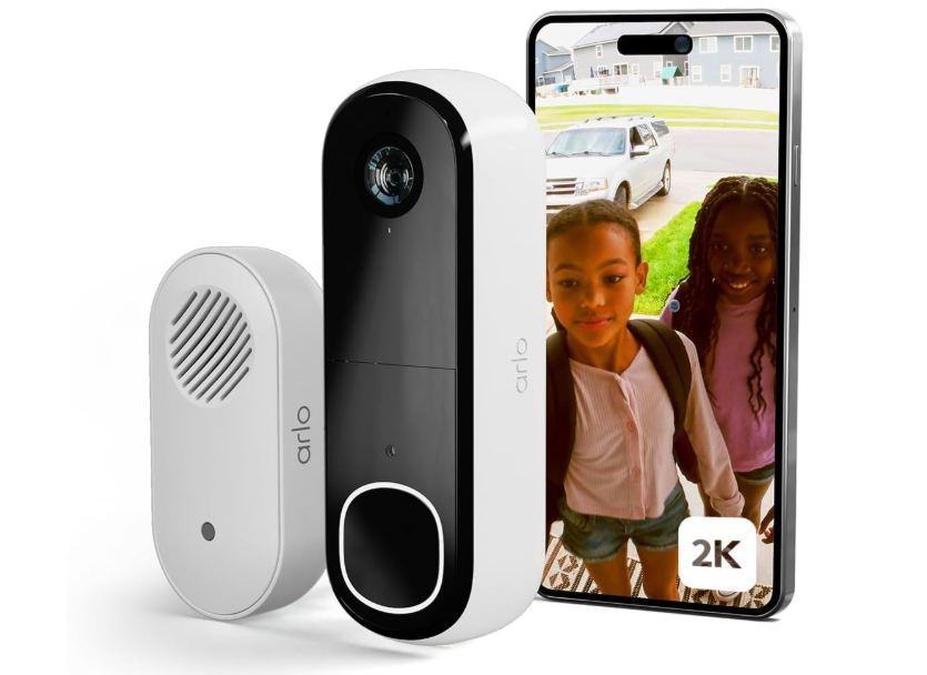 Bon plan sonnette vidéo Arlo 2K : une installation sans fil avec carillon à prix réduit bon plan sonnette vidéo arlo 2k
