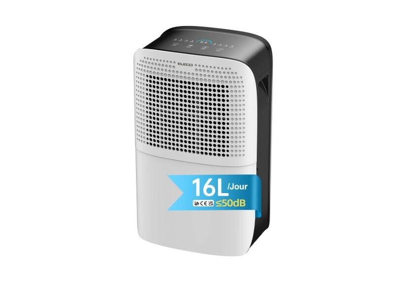 Déshumidificateur ELECCI 16 L/j à 74,56 € : une promotion pour réduire l’humidité à la maison déshumidificateur elecci