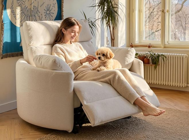 Promotion Flexispot Mochi Pro à 1 024,99 € : un fauteuil relax XXL 1,5 place pour le home cinéma fauteuil relax flexispot mochi pro