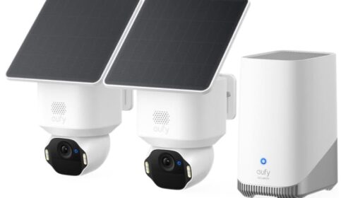 Promotion eufyCam E42 4K à 343,44 € : deux caméras solaires et une HomeBase