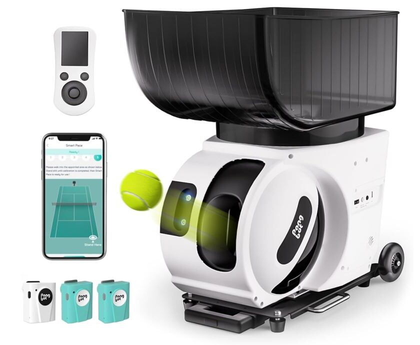 machine à balles de tennis pongbot pace s pro