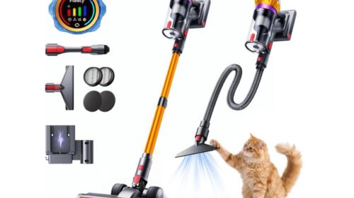Aspirateur balai Fieety Ultra 11 en promotion à 123,49 € : 55 kPa et jusqu’à 85 minutes d’autonomie