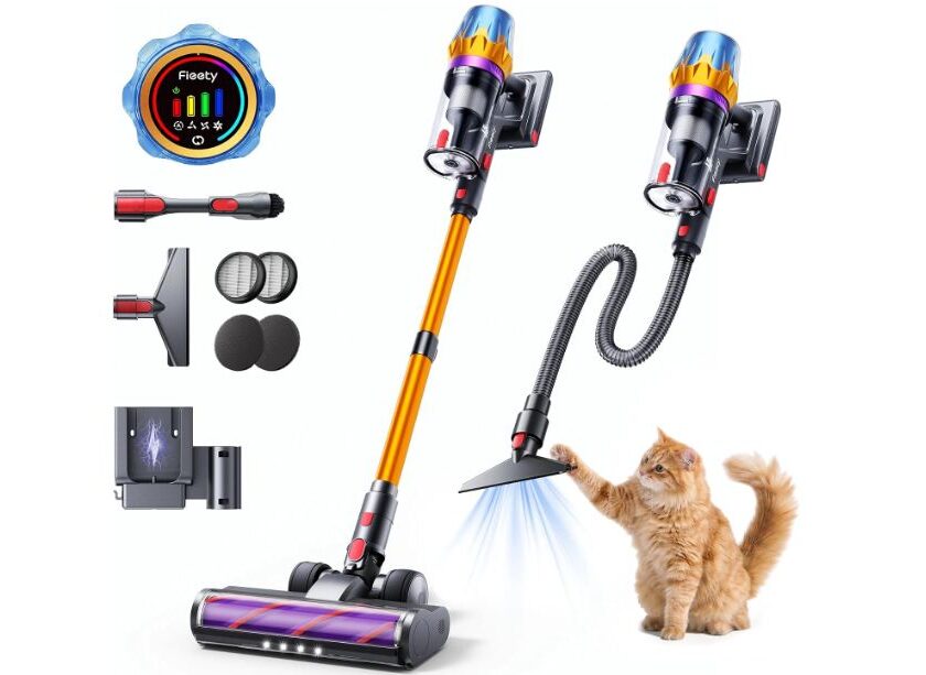Aspirateur balai Fieety Ultra 11 en promotion à 123,49 € : 55 kPa et jusqu’à 85 minutes d’autonomie promotion fieety ultra 11