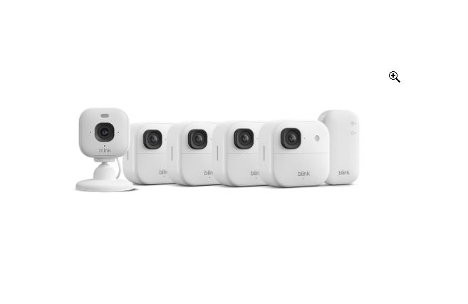 Promotion kit Blink 5 caméras à 107,99 € (-70%) : surveillez l’intérieur et l’extérieur en 2K+ promotion kit blink 5 caméras