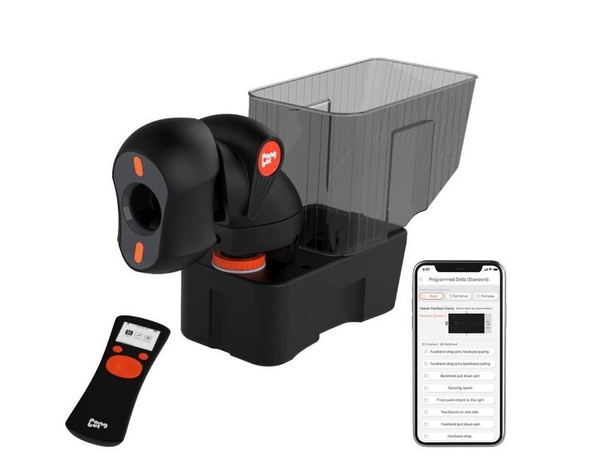 Promotion PONGBOT Nova S Pro à 259 € : 264 exercices pour progresser au ping-pong promotion pongbot nova s pro