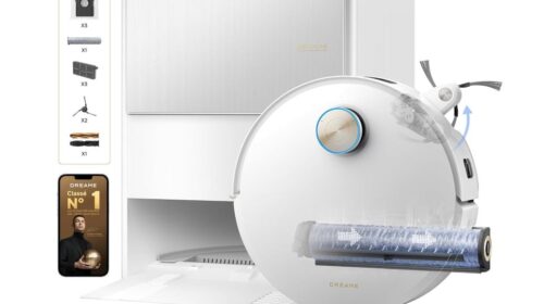 Dreame Aqua10 Ultra Roller Complete à 592 € : promotion robot aspirateur laveur avec technologie AquaRoll™