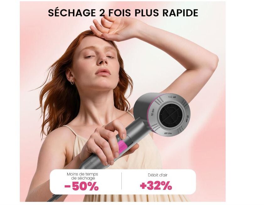sèche cheveux happygoo