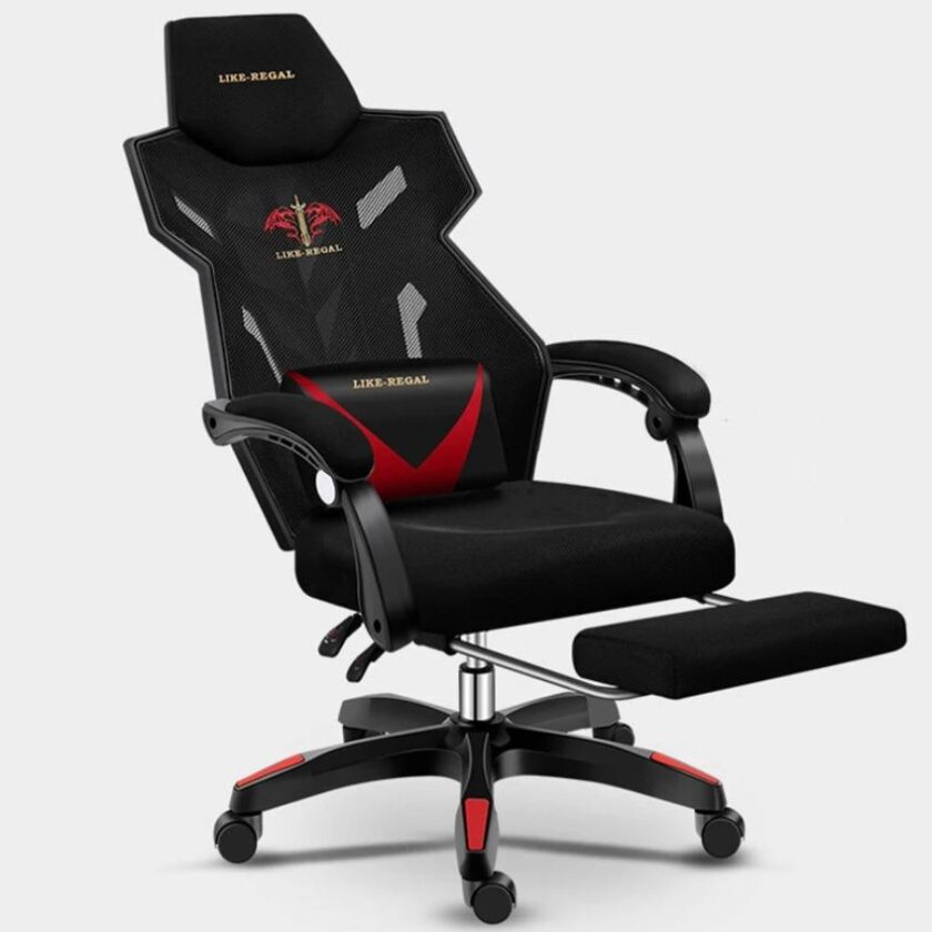siège gaming like regal avec repose pieds en promotion