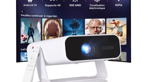 Vidéoprojecteur Wielio en promotion : une image Full HD jusqu’à 240 pouces pour 107,99 €